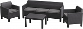 Комплект Orlando set with 3 seat sofa